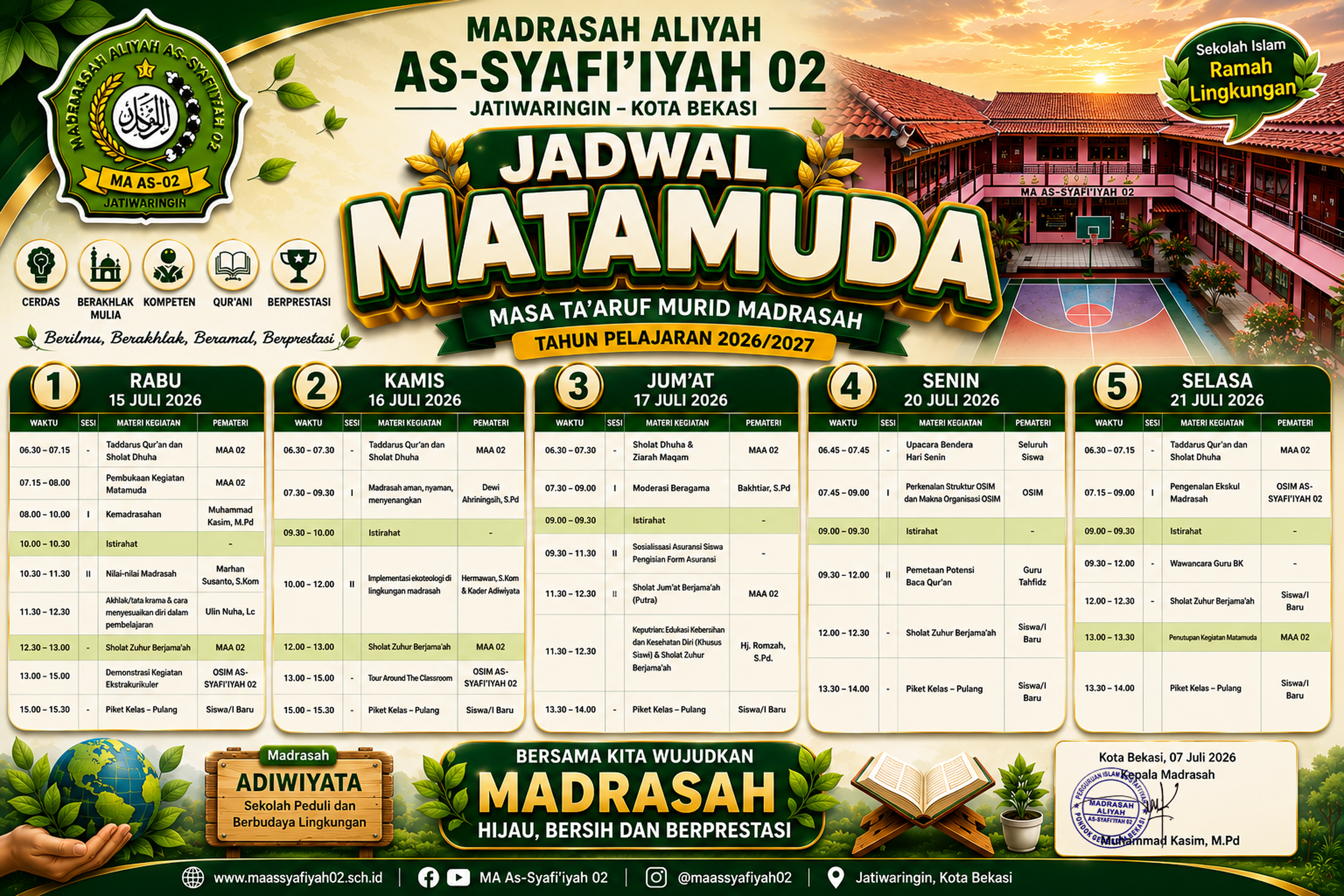 Slideshow header MA As-Syafiiyah 02