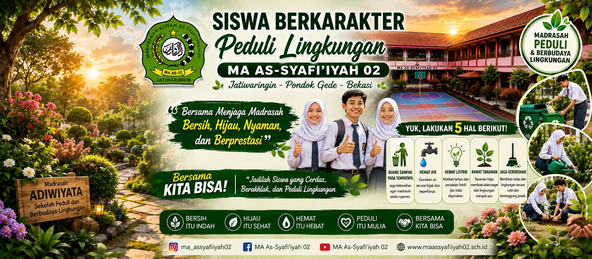 Slideshow header MA As-Syafiiyah 02